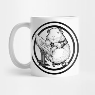 Guinea Pig Artist Mug